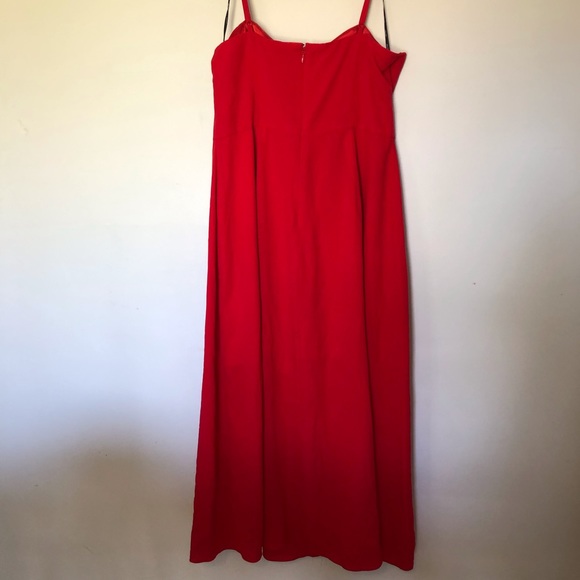 City Chic Red formal dress Size M/18 - Picture 4 of 5